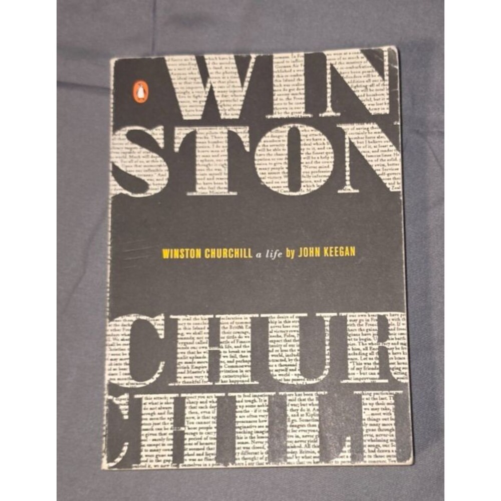 Winston Churchill a Life by John Keegan Paperback Penguin Lives Publisher 2002
